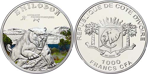 Ivory Coast  1.000 Franc, 2011, ... 