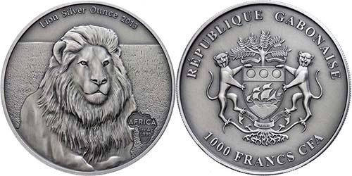 Gabon  1.000 Franc, 2013, Africa - ... 