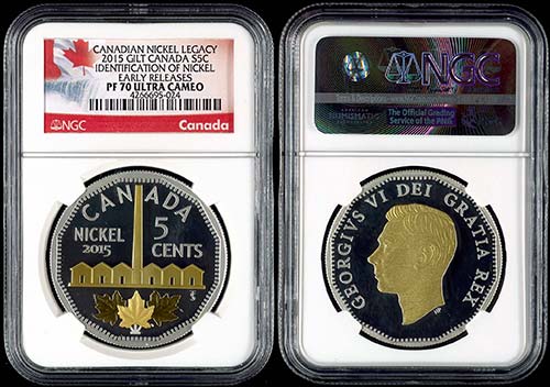 Kanada  5 Cents, 2015, Canadian ... 
