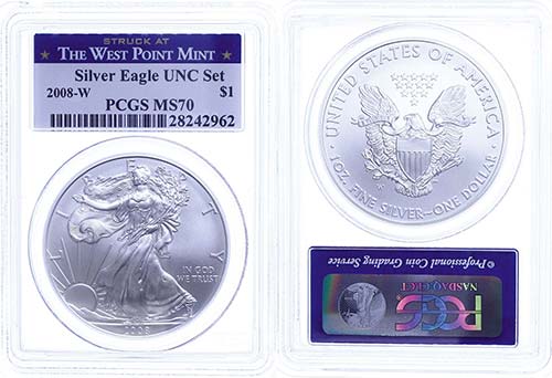 Coins USA  1 Dollar, 2008, W, ... 