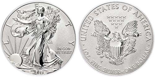 Coins USA  1 Dollar, 2011, P, ... 