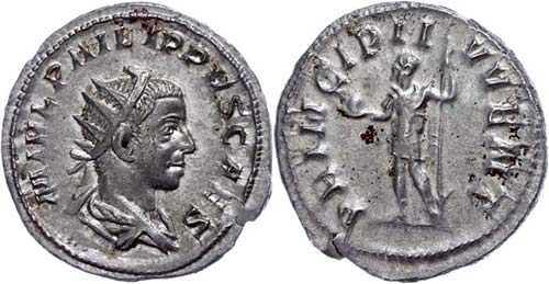 Coins Roman Imperial Period Philip ... 