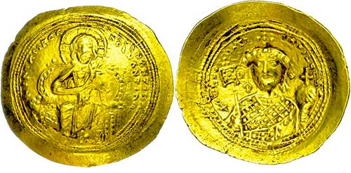 Coins Byzantium Constantinus IX, ... 