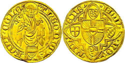 Cologne Archdiocese Gold guilders ... 
