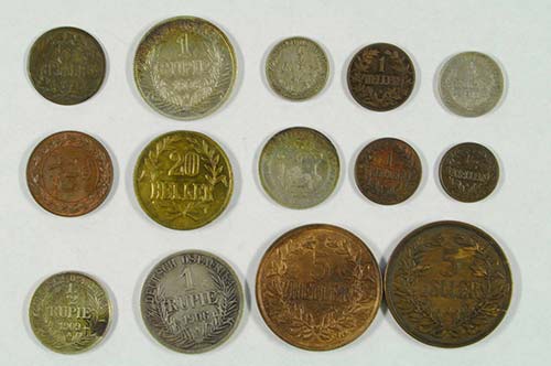 German Colonies DOA, lot from 14 ... 