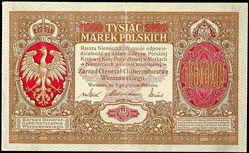 Banknoten Deutsche Besetzung 1. ... 