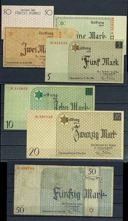 Banknoten Deutsche Besetzung 2. ... 