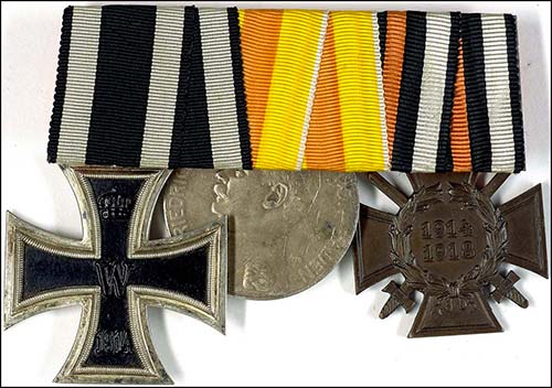 German Service Ribbons up to 1933 ... 