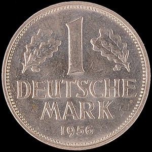 Federal coins after 1946 1 Mark, ... 