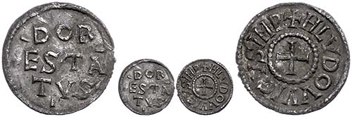 Coins Carolingians Dorestad, ... 