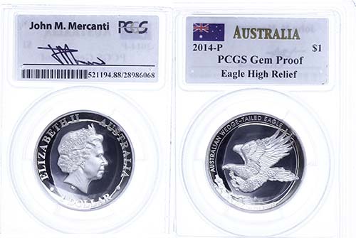 Australien 1 Dollar, 2014, Wedge ... 