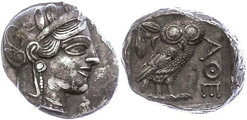 Attica Athen, tetradrachm (17, 16 ... 