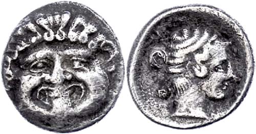 Macedonia Neapolis, triobol (1, 39 ... 