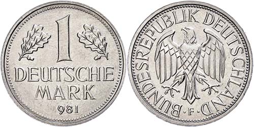 Münzen Bund ab 1946 1 Mark, ... 