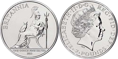 Grossbritannien 2 Pounds, 2013, ... 
