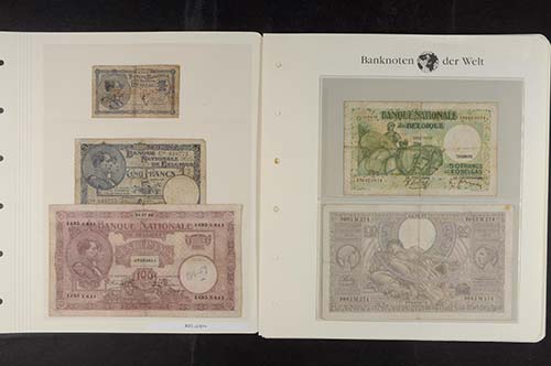Banknotes of Europe Belgium, ... 