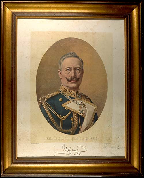 Varia Brustbild Wilhelm II. von ... 