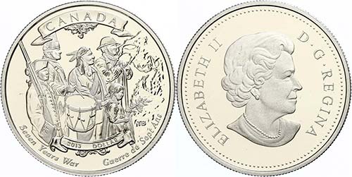 Kanada 1 Dollar, 2013, 250 Jahre ... 