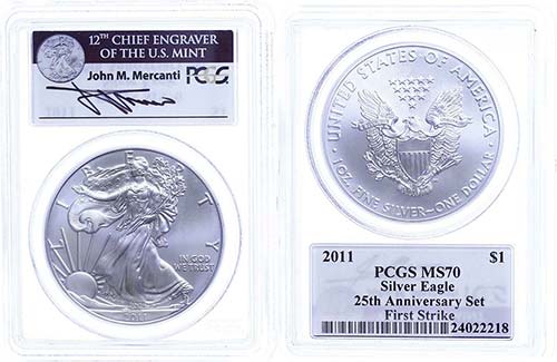 Coins USA 1 Dollar, 2011, Silver ... 