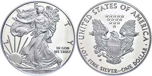 Coins USA 1 Dollar, 2011, W, ... 