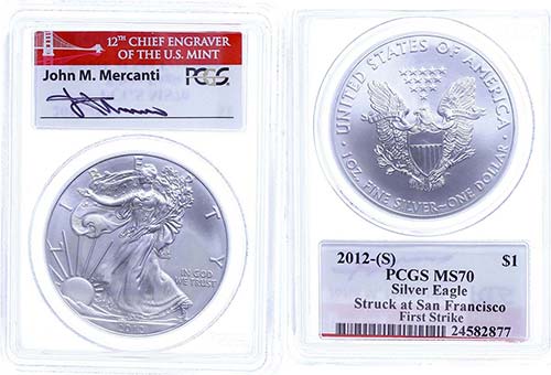 Coins USA 1 Dollar, 2012, Silver ... 