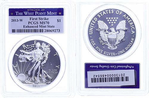 Coins USA 1 Dollar, 2013, W, ... 