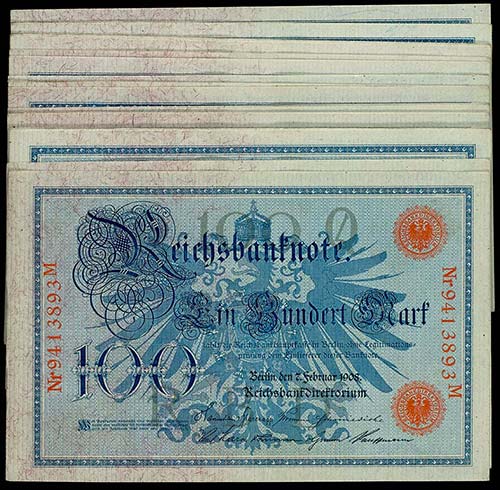 Collections of Paper Money German ... 