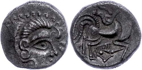 Coins Celts Gaul, Coriosolites, ... 