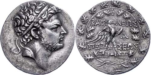Macedonia Perseus, tetradrachm ... 