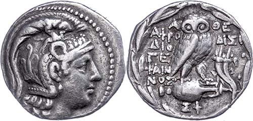 Attica Athen, tetradrachm (16, 59 ... 