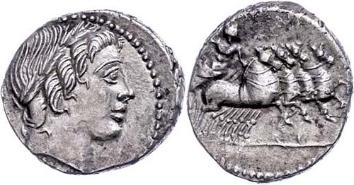 Coins Roman Republic Gargonius, ... 