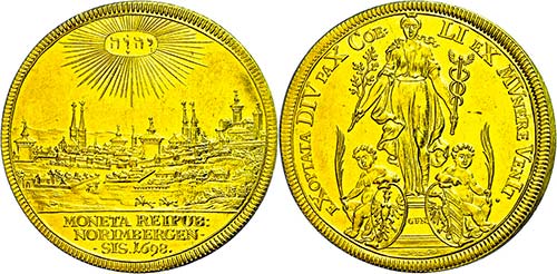 Nürnberg City 6 ducat (20, 82 g), ... 