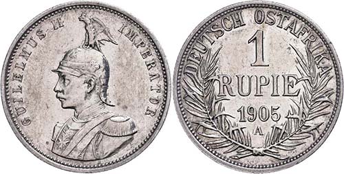 Coins German Colonies DOA. 1 ... 