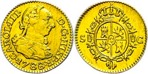 Spain 1 / 2 escudo (1, 75 g), ... 