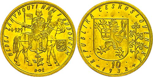 Czech Republic 10 ducat, 1932, St. ... 