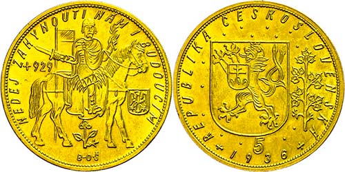 Czech Republic 5 ducat, 1936, St. ... 