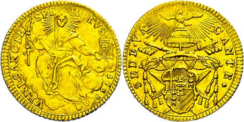  1 Zecchino, Gold, 1769, Sede ... 