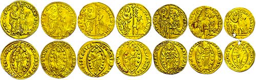 Gold Coin Collections Venice, lot ... 