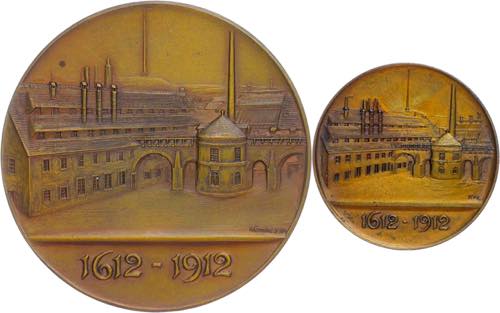 Medallions Germany after 1900 2 x ... 
