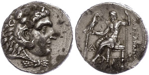 Makedonien Salamis, Tetradrachme ... 
