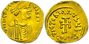 Münzen Byzanz Heraclius, ... 
