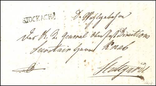 Baden - Pre-stamp Mail STOCKACH, ... 
