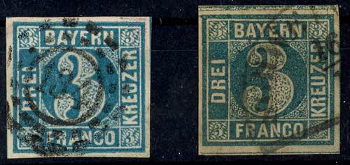 Bavaria 3 Kr in an and b colour ... 