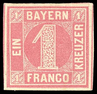 Bayern 1 Kr rosa tadellos ... 