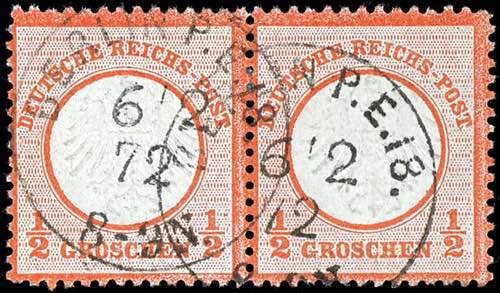 German Reich 1 / 2 Groschen small ... 
