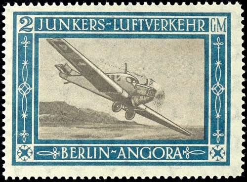 Semi-official Airmail Stamps 2 GM. ... 