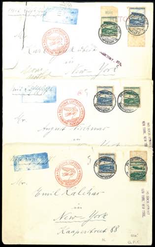 Zeppelin Mail 1. North America ... 