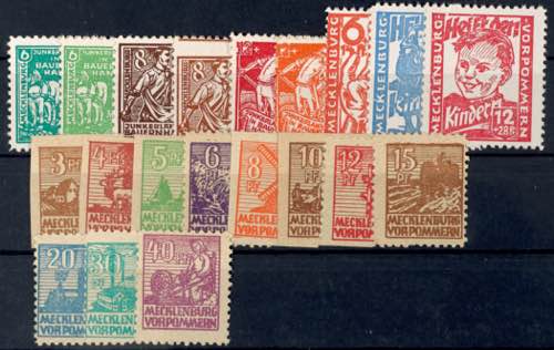 Soviet Sector of Germany 3 issues ... 