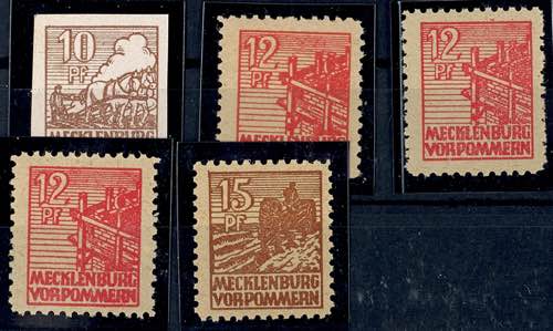 Soviet Sector of Germany 10, 12 ... 