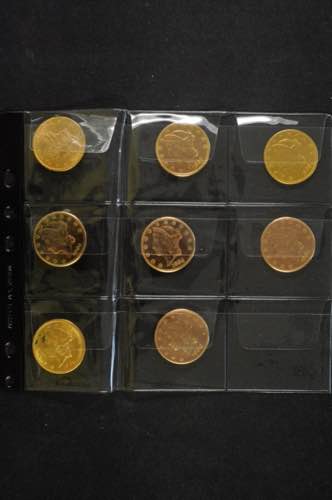Sammlungen Goldmünzen USA, 8 x 20 ... 